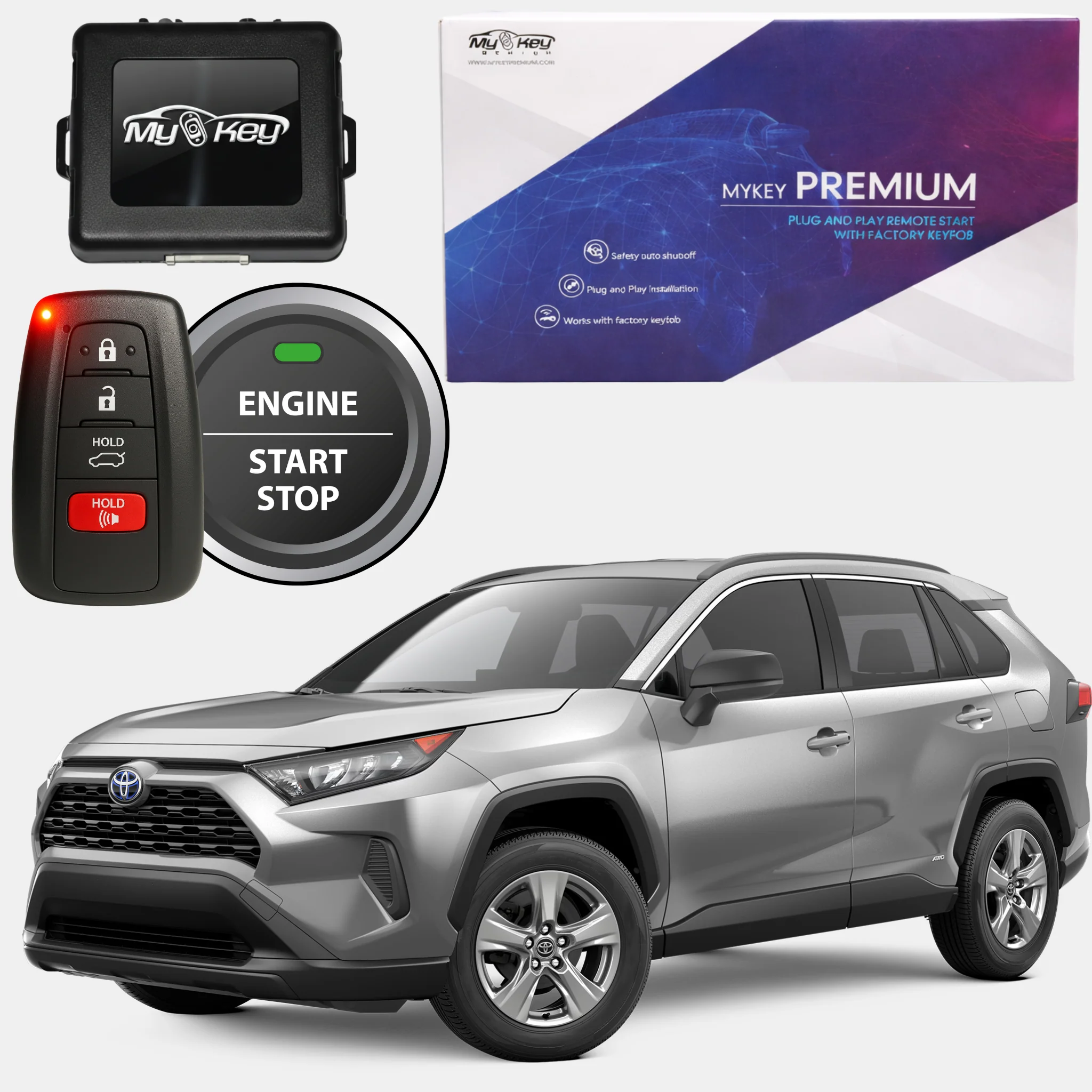 Toyota RAV4 Remote Start Kit – Plug & Play